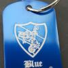 Blue Knights Dogtag Keychain